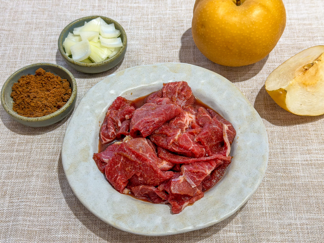 Bulgogi Beef Stir-Fry (Infused w Seasonal Asian Pear!)