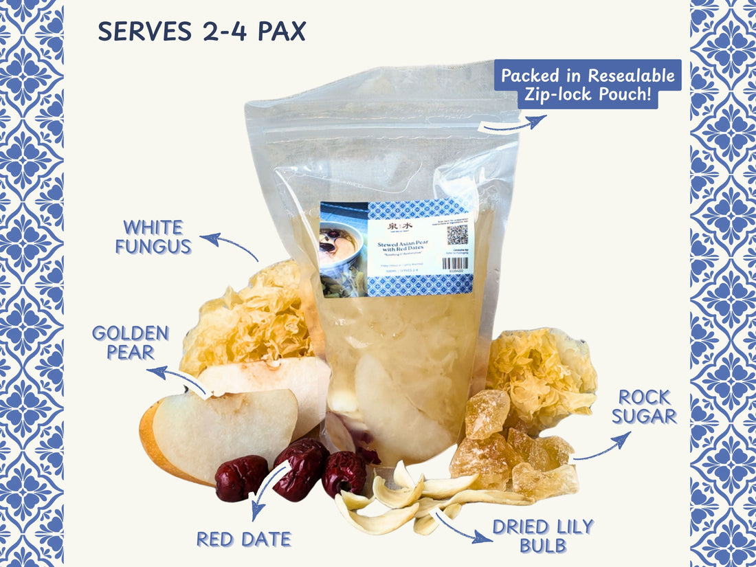 Stewed Asian Pear with White Fungus