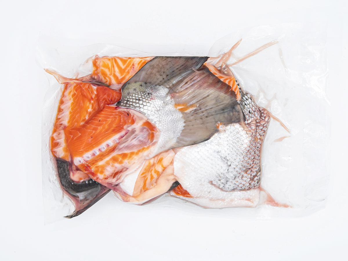 Fresh Norwegian Fjord Salmon-Trout Bones 三文鱼骨