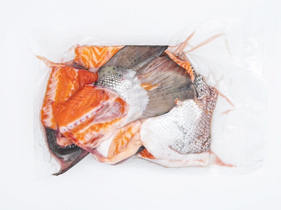 Fresh Norwegian Fjord Salmon-Trout Bones 三文鱼骨